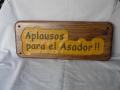 carteles con frases-Aplausos para el asador